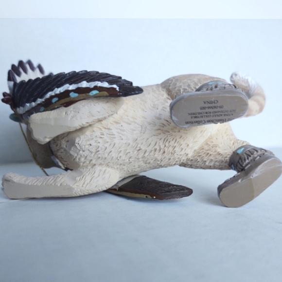 Hamilton Collection Leaping Claws Feathers 'N Fur Kittens figurine - Picture 7 of 8